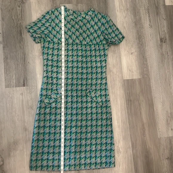 Handmade tweed vintage shift dress EUC - Picture 5 of 6